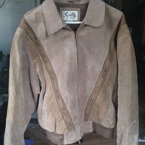 Scully Boar Suede Leather Arena Jacket